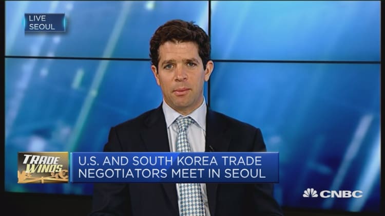 US-South Korea trade talks begin