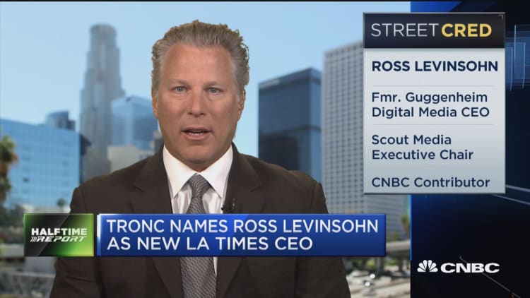 New LA Times CEO Ross Levinsohn: Never seen a more important time for journalism