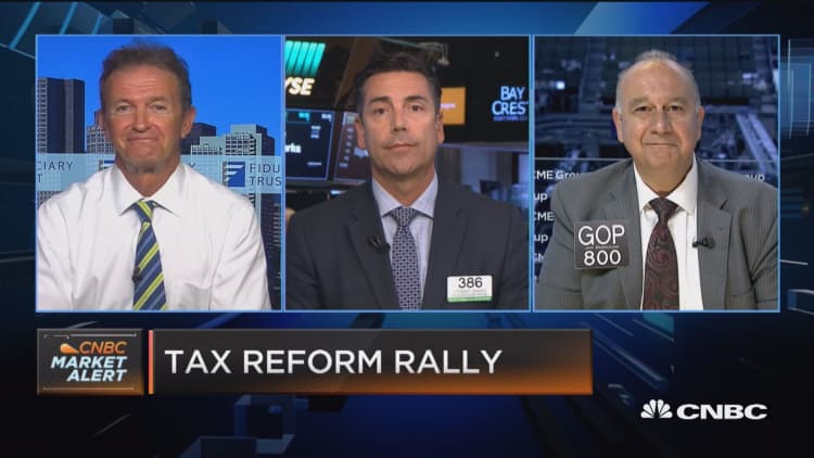 Closing Bell Exchange: Tax reform rally
