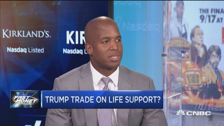 Here's why a top strategist says Trump trade's on 'life support'
