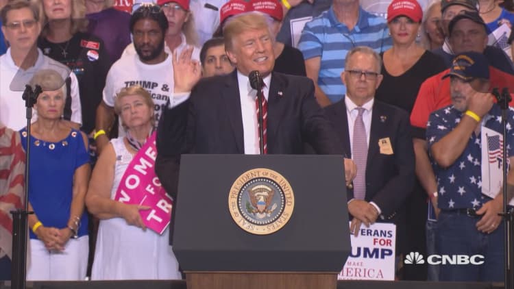 Trump in Phoenix: We are all Americans, and we all believe in America first