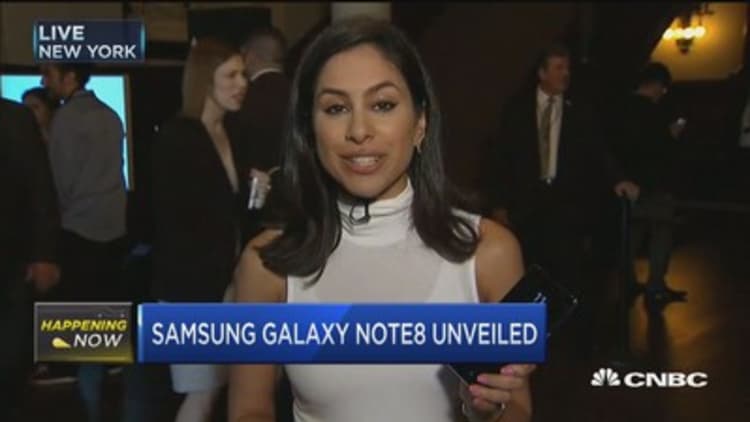 Samsung Galaxy Note 8 unveiled