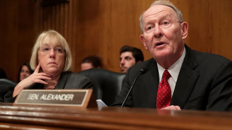 Senators reach deal to shore up Obamacare markets