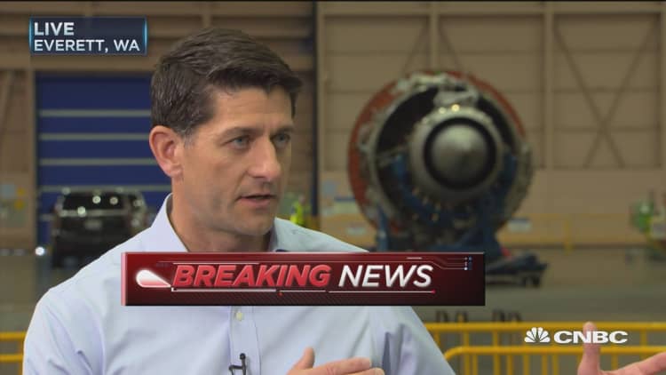 Paul Ryan: We will pass a debt limit increase in time