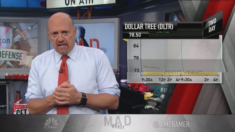 Cramer explains the 3 ways retailers defended themselves against Amazon this quarter