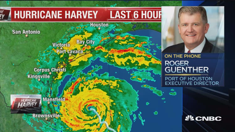 Port of Houston 'step ahead' as Harvey threat looms: Roger Guenther