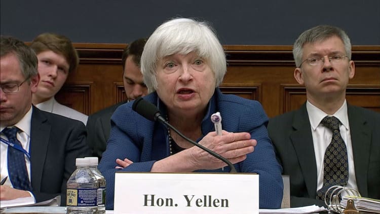 Janet Yellen: System is safer now, though 'all-too-familiar' risks remain