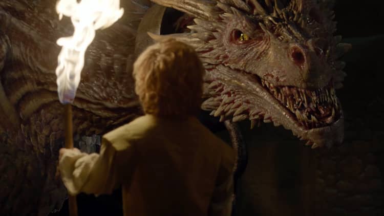 How the fire-breathing dragon on 'Game of Thrones' was made