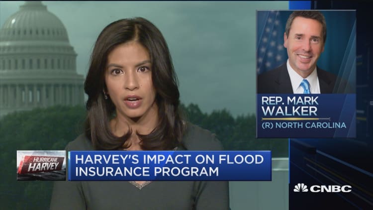 How Hurricane Harvey could affect the US’ national flood insurance program