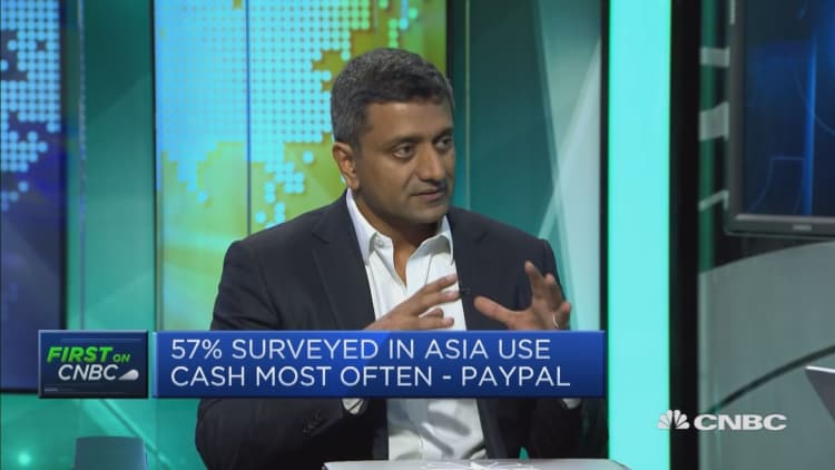 57% of Asia Pacific still relies on cash: PayPal