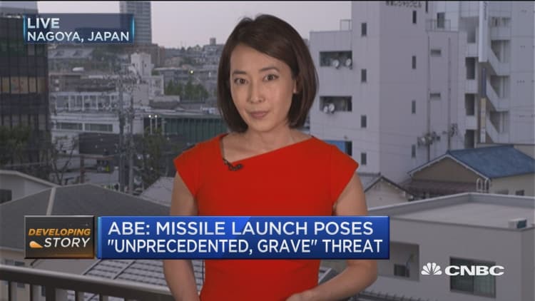 Japan's reaction to latest North Korean missile launch