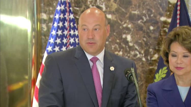 'Only morons pay the estate tax,' says White House's Gary Cohn