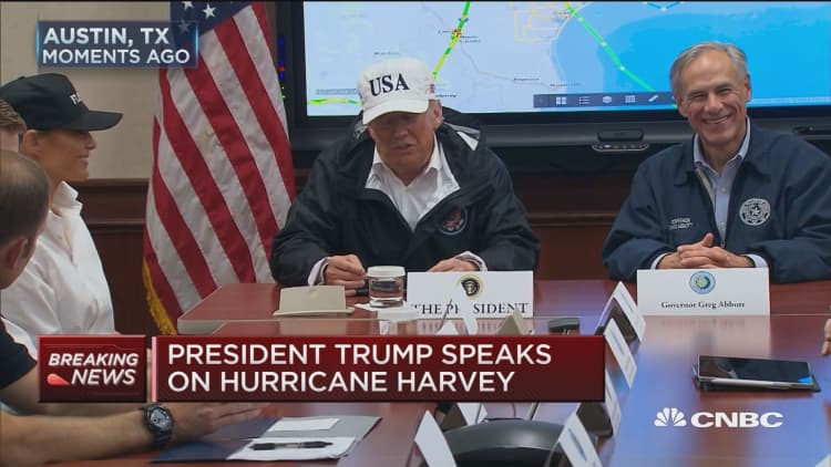 Trump: We are going to work with Congress on helping Texas