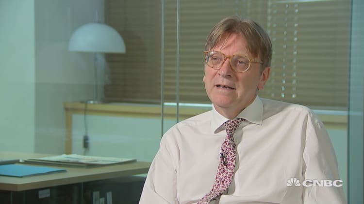 There is a fear that Brexit hardliners don't want to negotiate, says Guy Verhofstadt