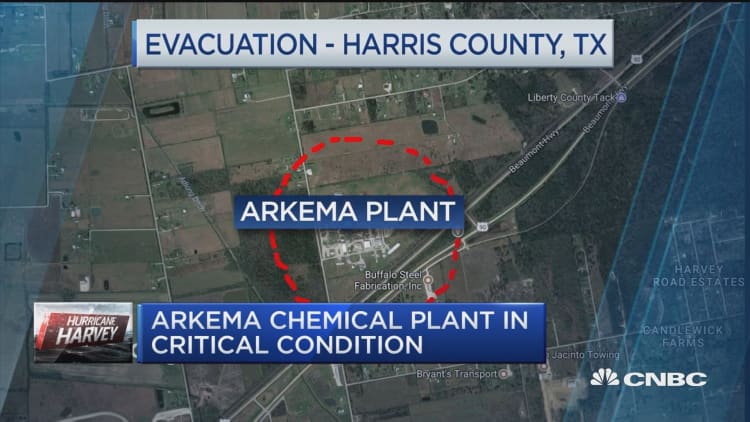 Arkema chemical plant raising possible risk of explosion