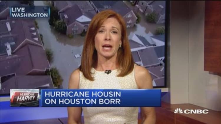 Hurricane housing impact on Houston borrowers