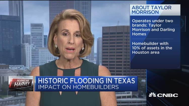 How historic flooding in Texas is affecting homebuilders