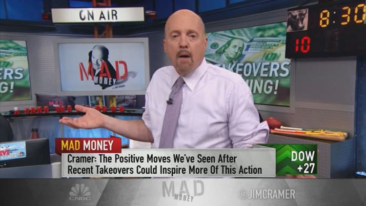 Cramer: This trend could lead to surge in takeovers