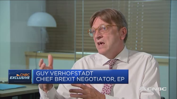 Citizens could be biggest victims of Brexit, says EU Parliament's Verhofstadt