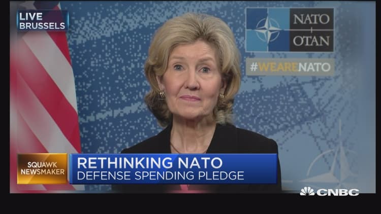 US government speaking with 'one voice' on NATO: Amb. Kay Bailey Hutchison