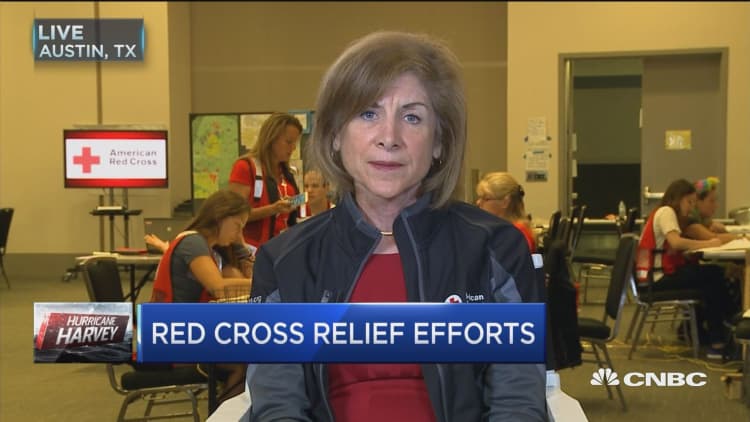 American Red Cross providing 'comfort and hope' to Harvey evacuees: Gail McGovern CEO