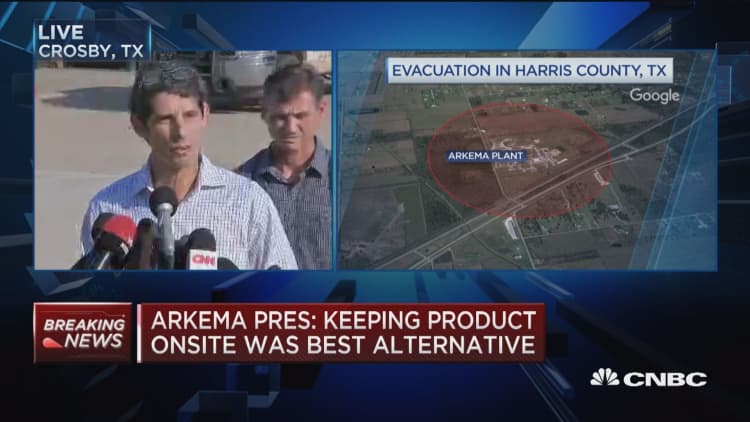 Arkema president: Smoke's toxicity is a 'relative thing'