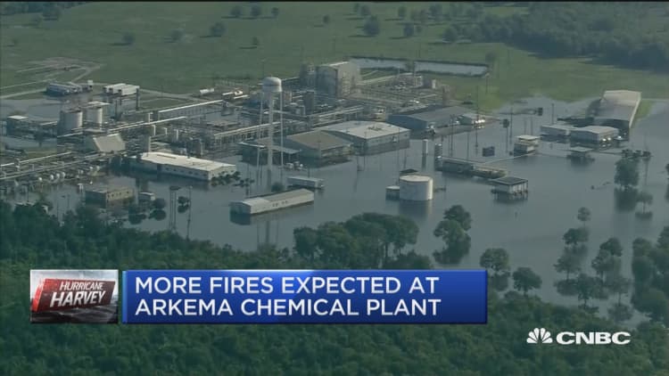 More fires expected at Arkema chemical plant