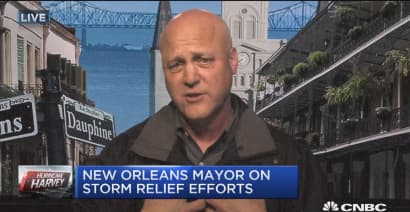There's a rolling recovery: New Orleans mayor on Harvey
