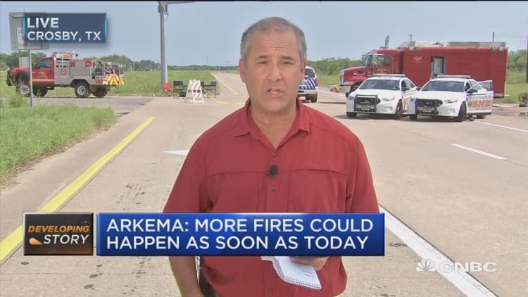 Arkema: No time frame for end of evacuation order