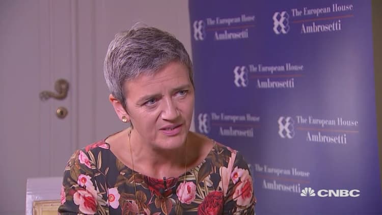 Brexit has 'changed so much' in the space of a year: EU competition chief