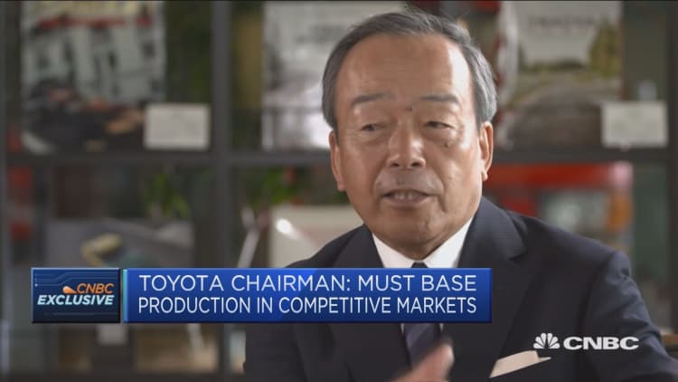 Parts of NAFTA framework must remain, says Toyota CEO