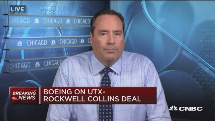 Boeing on UTX-Rockwell Collins deal: Could pursue regulatory options to protect interests