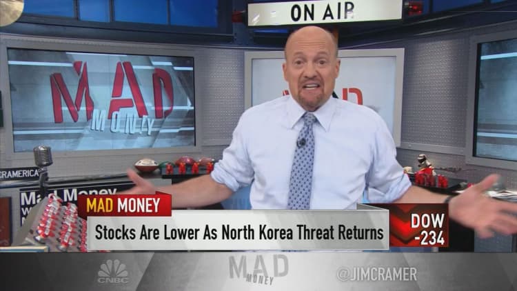 Cramer on what to do when stocks drop for no apparent reason