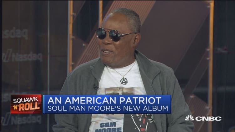 Singer Sam Moore releases new album 'An American Patriot'