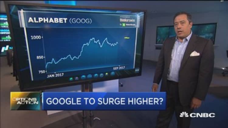 Here's how one trader is betting big on Google