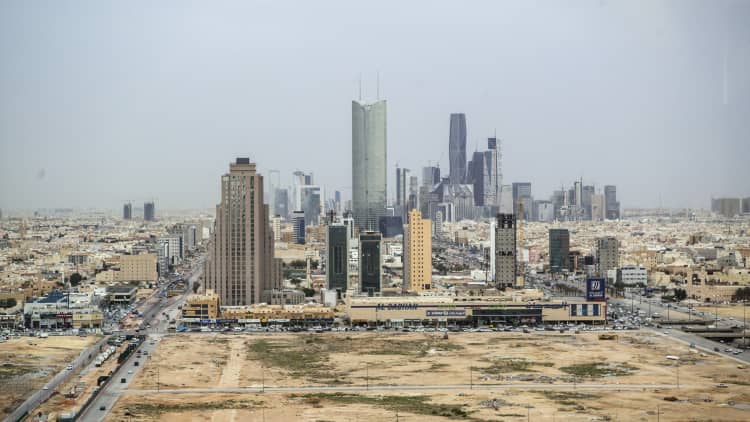 Three blasts heard over Saudi capital Riyadh