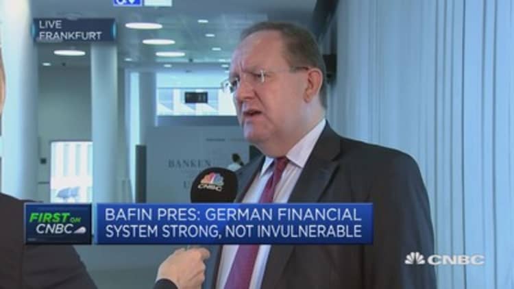 BaFin president: We can step in, in case real bubble emerges