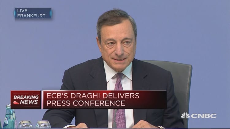 Recent volatility in FX rate is a source of uncertainty: Draghi