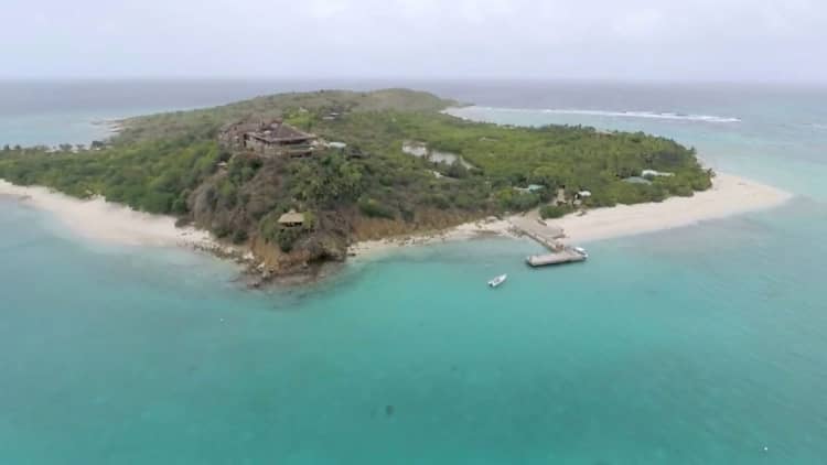 Richard Branson stays on island during Irma