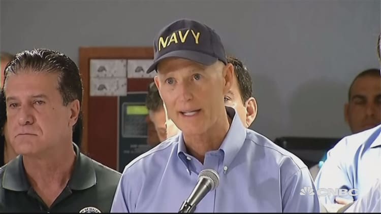 Florida Gov. Rick Scott on Hurricane Irma: One our top priorities is fuel shortages
