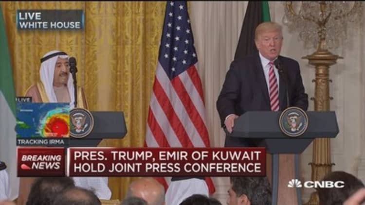 Trump: We thank Kuwait for partnership in fight to destroy ISIS
