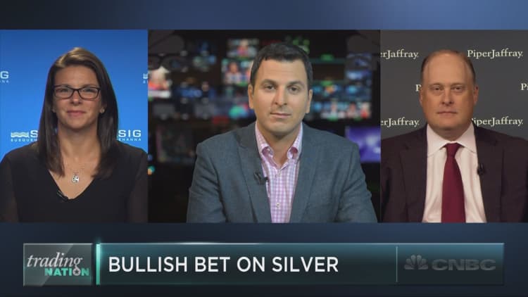 A million-dollar bet on silver
