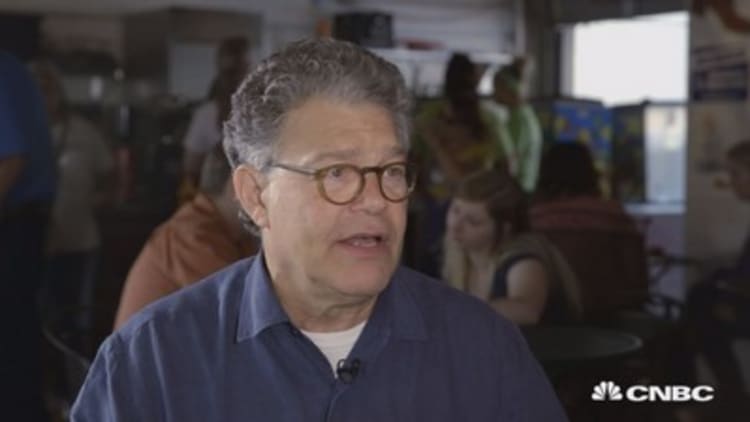 Al Franken: Donald Trump refuses to work on anything that matters