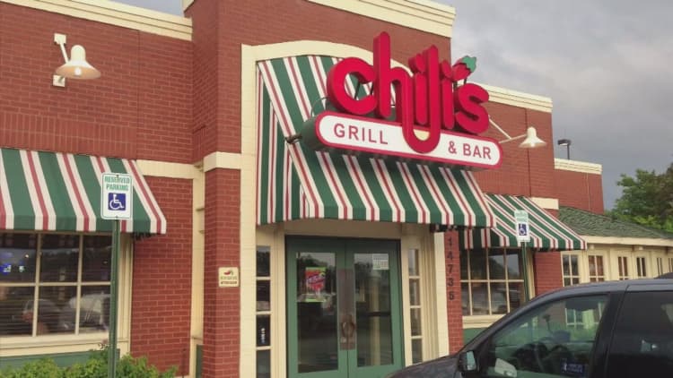 Chili's is ditching 40 percent of its menu