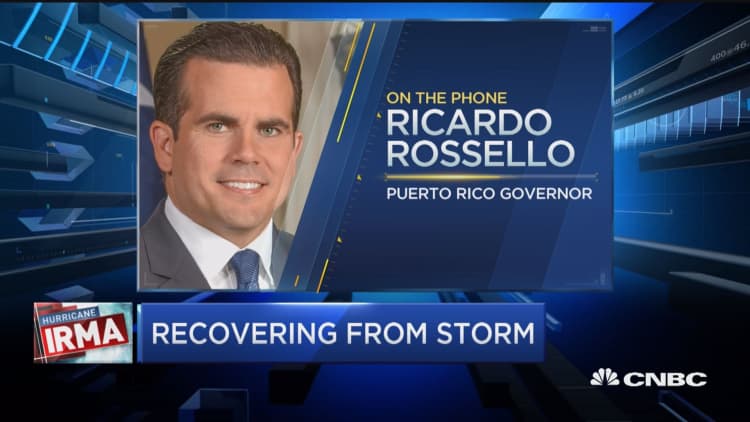 Puerto Rico Gov. Rossello: More than 1 million without power after Irma