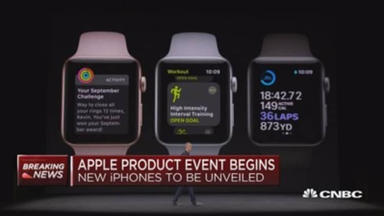 Apple unveils Apple Watch Series 3