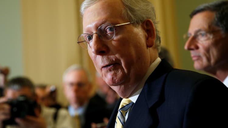 McConnell: Debt ceiling and spending bill won't be linked in December bill