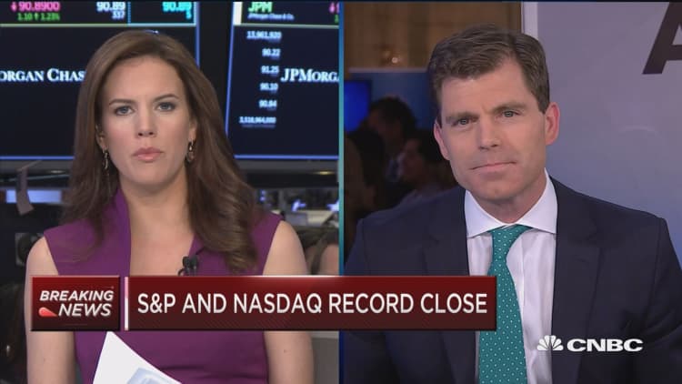 S&P and Nasdaq record close