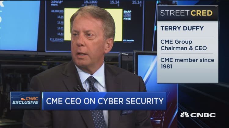 CME Group CEO Terry Duffy: We must allocate resources to defend our systems