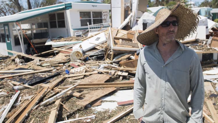 FEMA estimates 25% of homes in Florida Keys destroyed by Irma